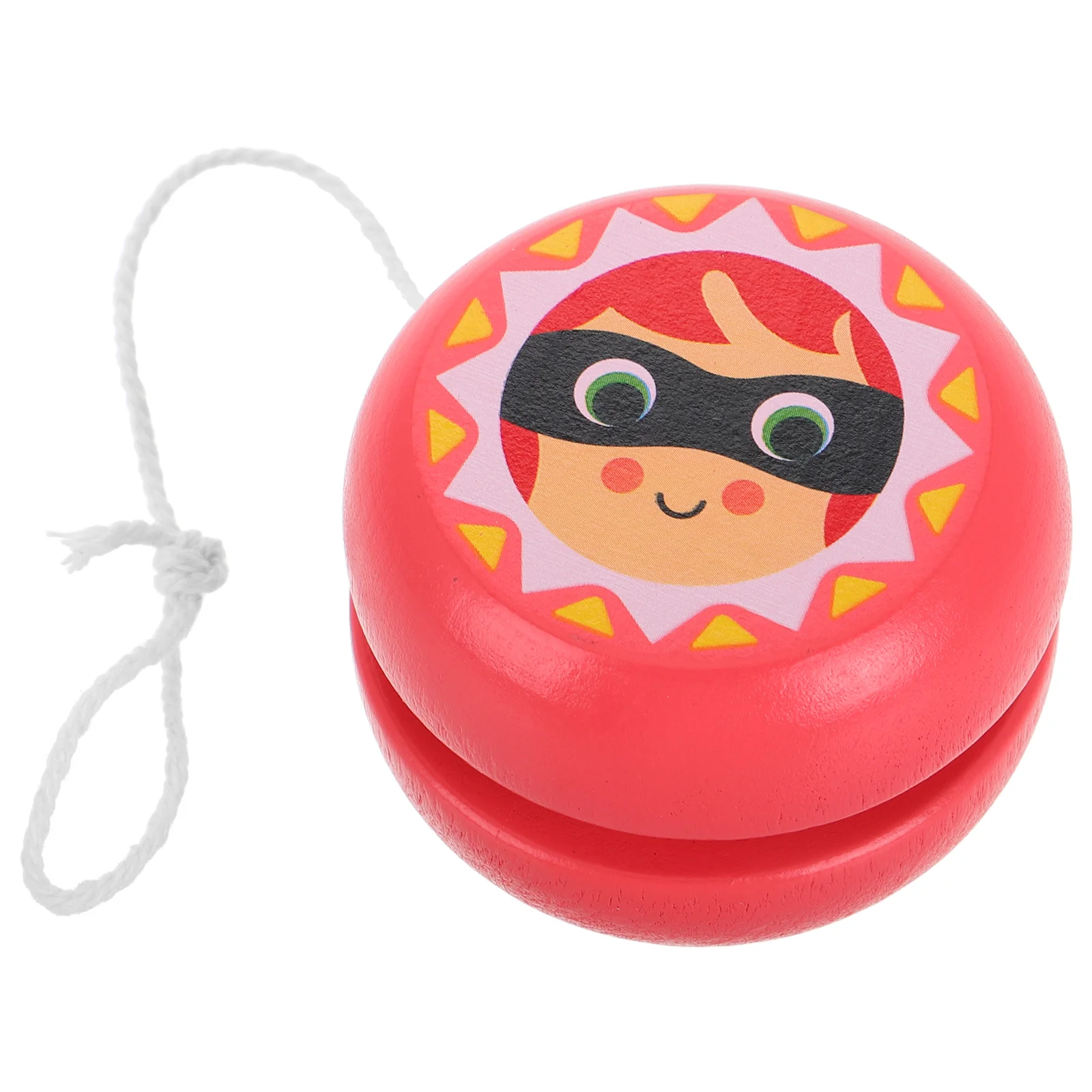 

s Wooden Yoyo Trick Gift Chinese Glowing Diabolo Safe Fun Cartoon Soldier Design Educational Toy Activities