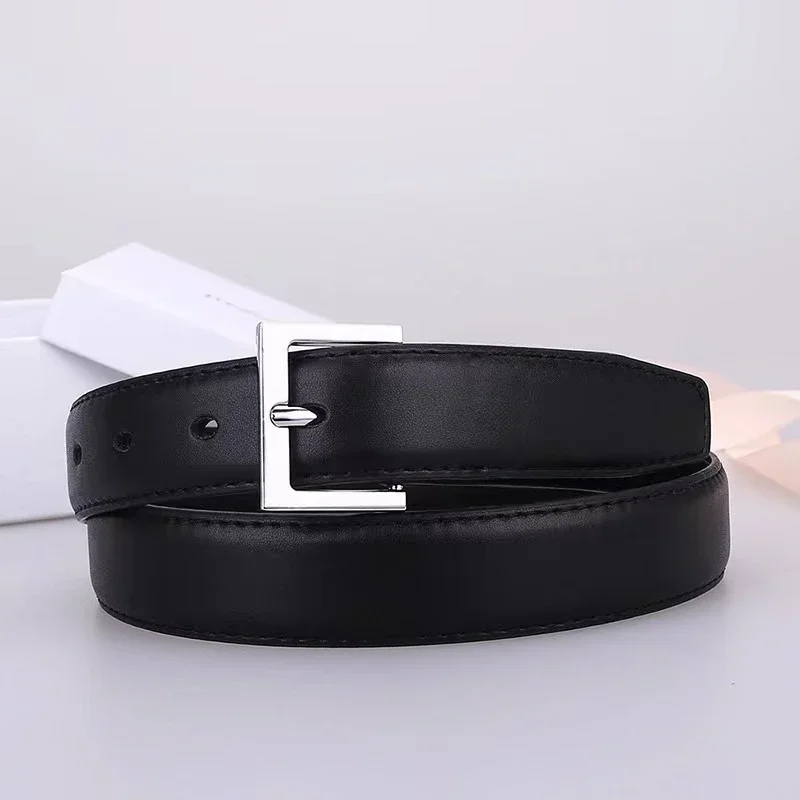 Ceinture en cuir classique pour femme, tout-en-un, marque de luxe, haute qualité, cadeaux à la mode, 2024 cm, 2.8