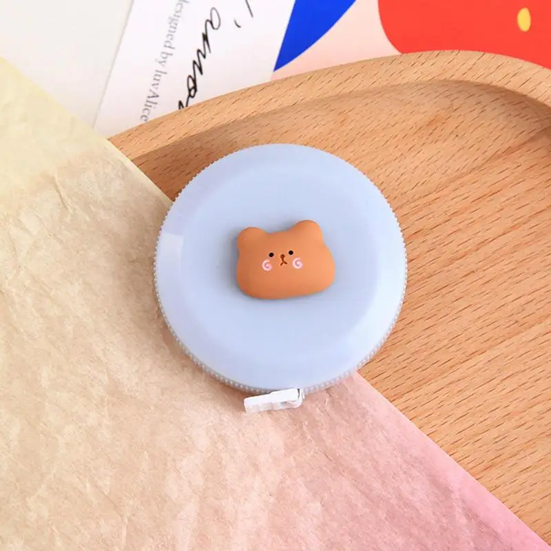 Tape Measure Retractable Body Measurement Tape Measuring Ruler Double Sided Portable Head Bust Waist Circumference Soft Ruler