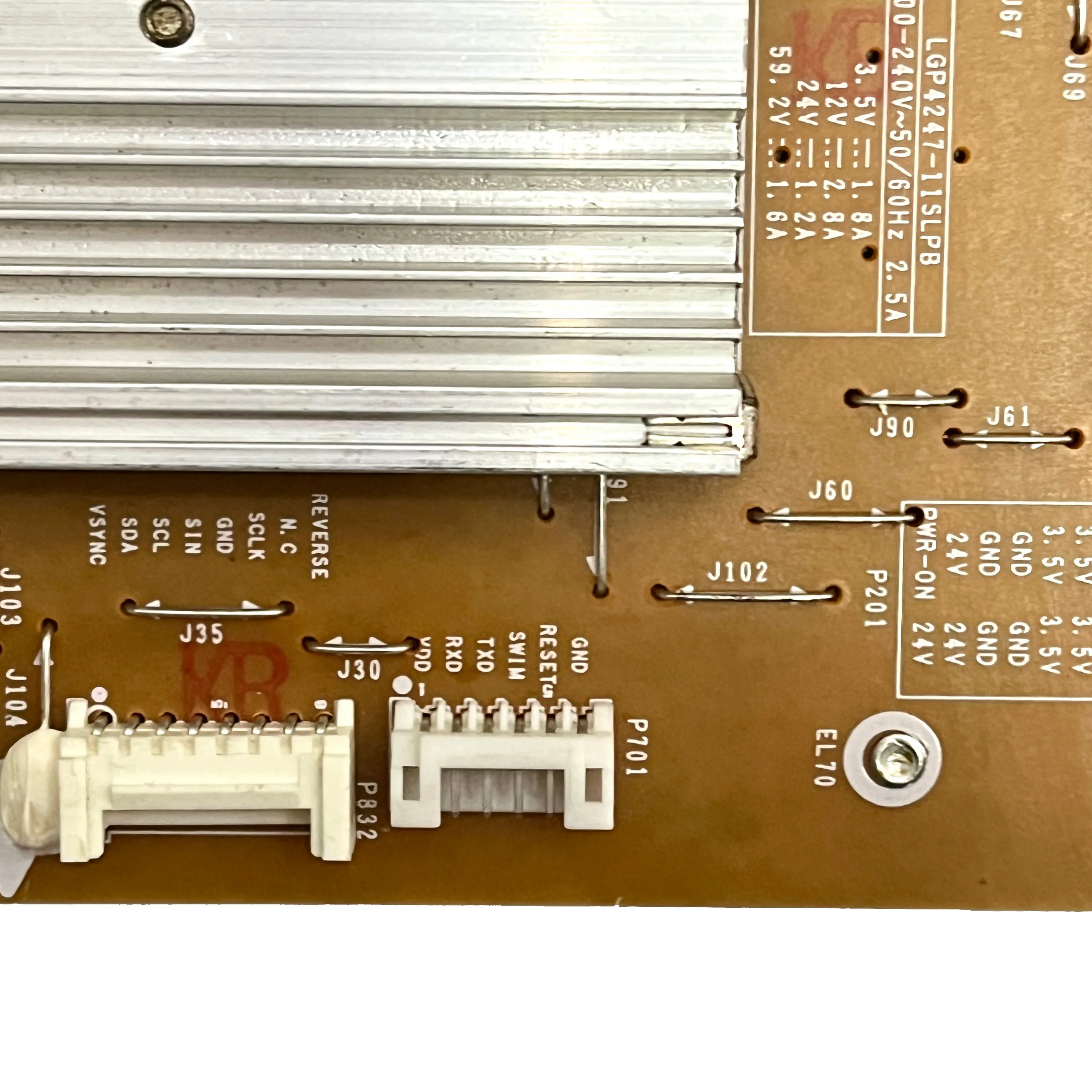 Authentic Original TV Power Board EAX64484901/0 EAY62169801 LGP4247-11SLPB Works Normally And is for 47LA6918-ZA 42LW4500 Parts
