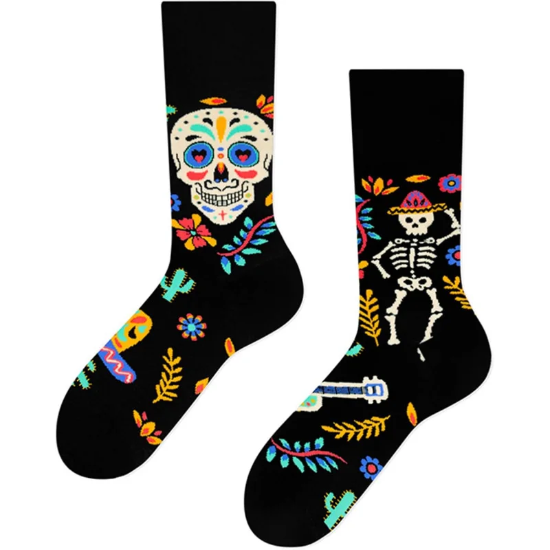 

Cool and colorful patterned fun stockings are a novel gift for family and friends