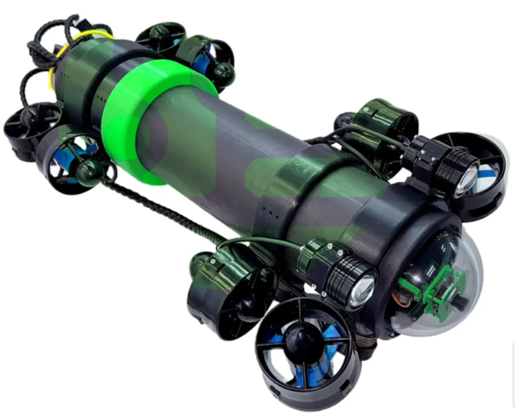 

API ODM AI AUV ROV 100-300M Underwater Depth Sea UAV 2K HD Video Diving Robot Camera Underwater Drone Deep Water Fishing Camera