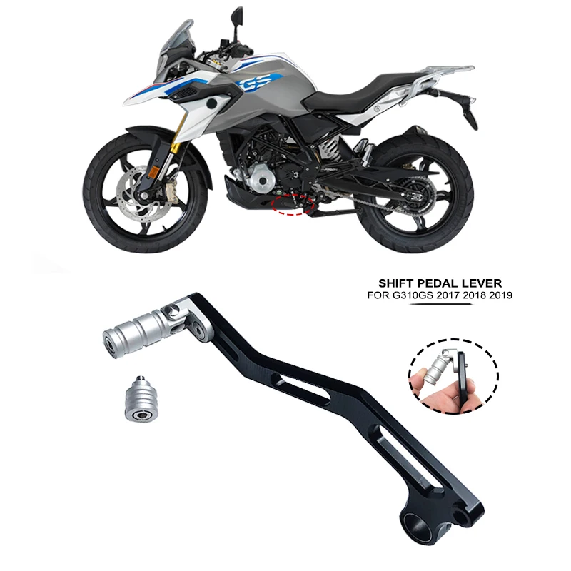 

G310GS мотоциклетный алюминиевый регулируемый складной рычаг переключения передач с ЧПУ для BMW G310 GS G 310GS G 310 GS 2017-2023 2022