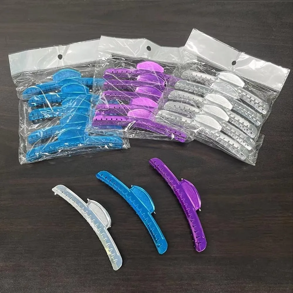 

6Pcs New Durable Hairdressing Hair Clip Lightweight Aluminum Alloy Wave Hair Clips Barber Hair Clip Women