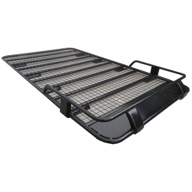

Black Steel Car Roof Luggage Rack Car Top Luggage Carrier Basket