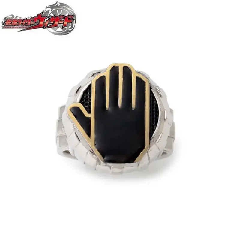 Masked Rider Driver on Wizard Rings Woman Kamen Rider Hand Form Adjustable Ring Man Cosplay Jewelry Anime Accesorios Friend Gift