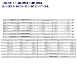 Led-hintergrundbeleuchtung Streifen Für Philips 55PUH4900 55PUK6400 55PUT4900 55PUT6400 55HFL5010T/12 LB55043 LB55052 55PUH4900/88