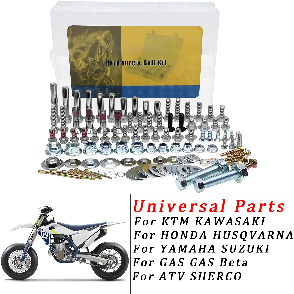 

Motorcycle screw Hardware Bolt Full tool kit For Gas Gas EC EX MC ECF EXF MCF Husqvarna FC FE FX TC TE TX TEi TXi 2003-2024 MOTO