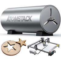 ATOMSTACK Air Assist Kit Laser Engraving Machine Accessories For A5/S10/A10/X7 Pro 2m Tube Smoother Cut Engraving Edges10-30 L/m