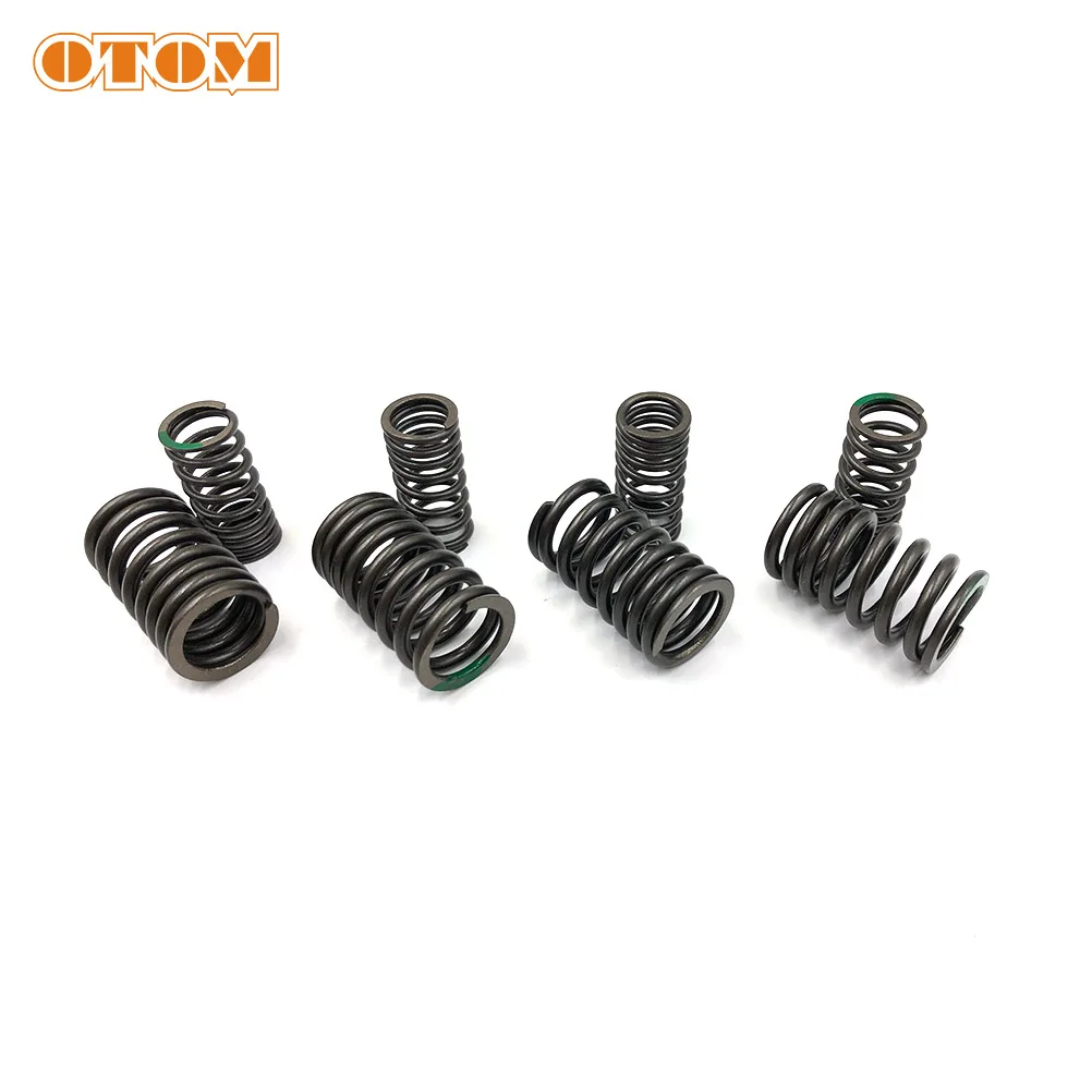 OTOM Motorcycle Valve Spring Assembly Kit Adjusting Shim Top Tube Lock Clamp Oil Seal For KAWASAKI KLX250 YF300 LONCIN CR6 Parts