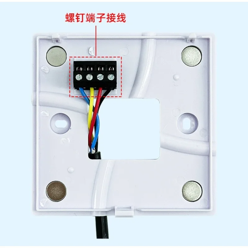 POE Optional Ethernet Temp Humidity Transmitter SHT30 LCD Display IPv4 TCP UDP SNMP Environment Monitoring Sensor