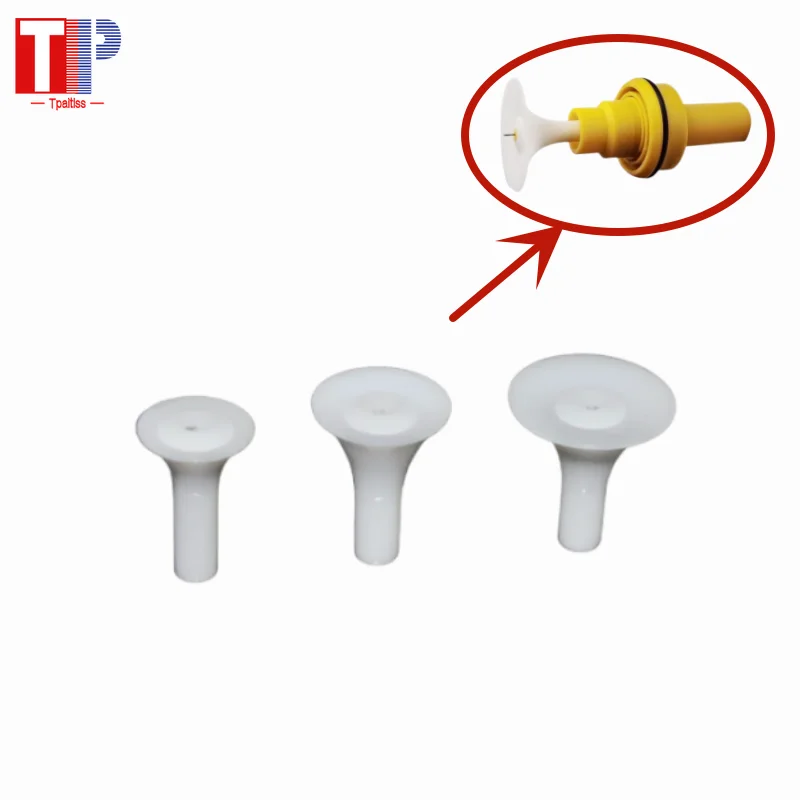 

Tpaitlss 50 PCS Hi-Q Deflector cone D18/D25/D34 for Wagner PEM-X1 Manual Powder Spray Gun