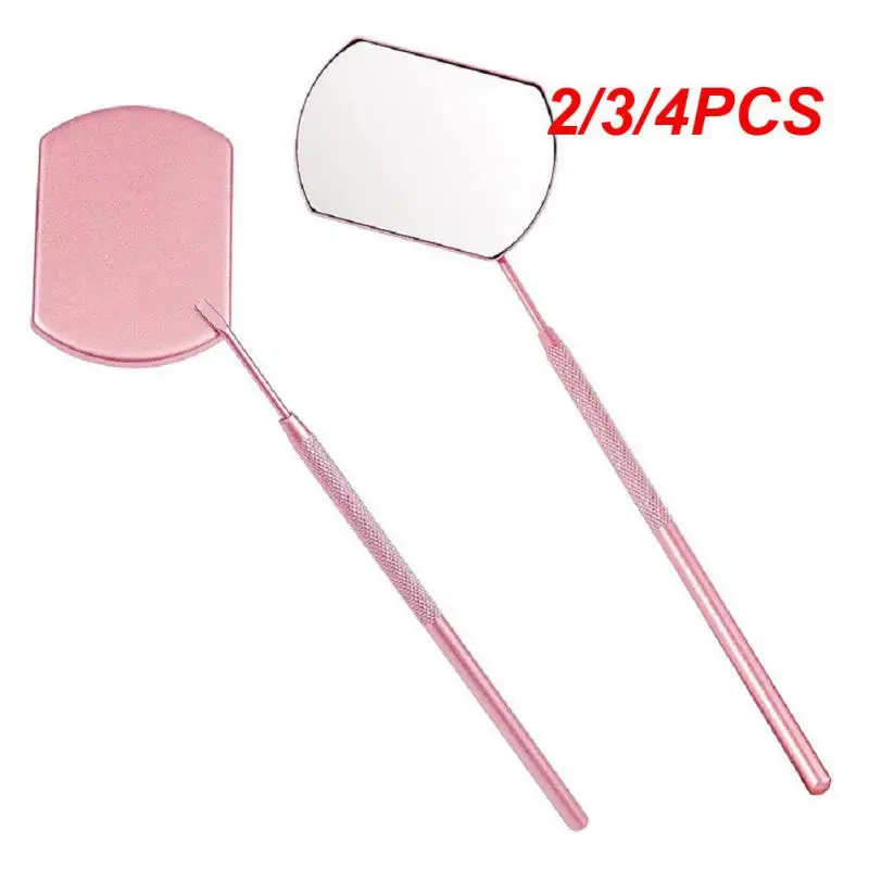 

2/3/4PCS False Eyelashes Time-saving Convenient Innovative Popular Unique Trendy Long Handle Makeup Mirror Eyelash Grafting