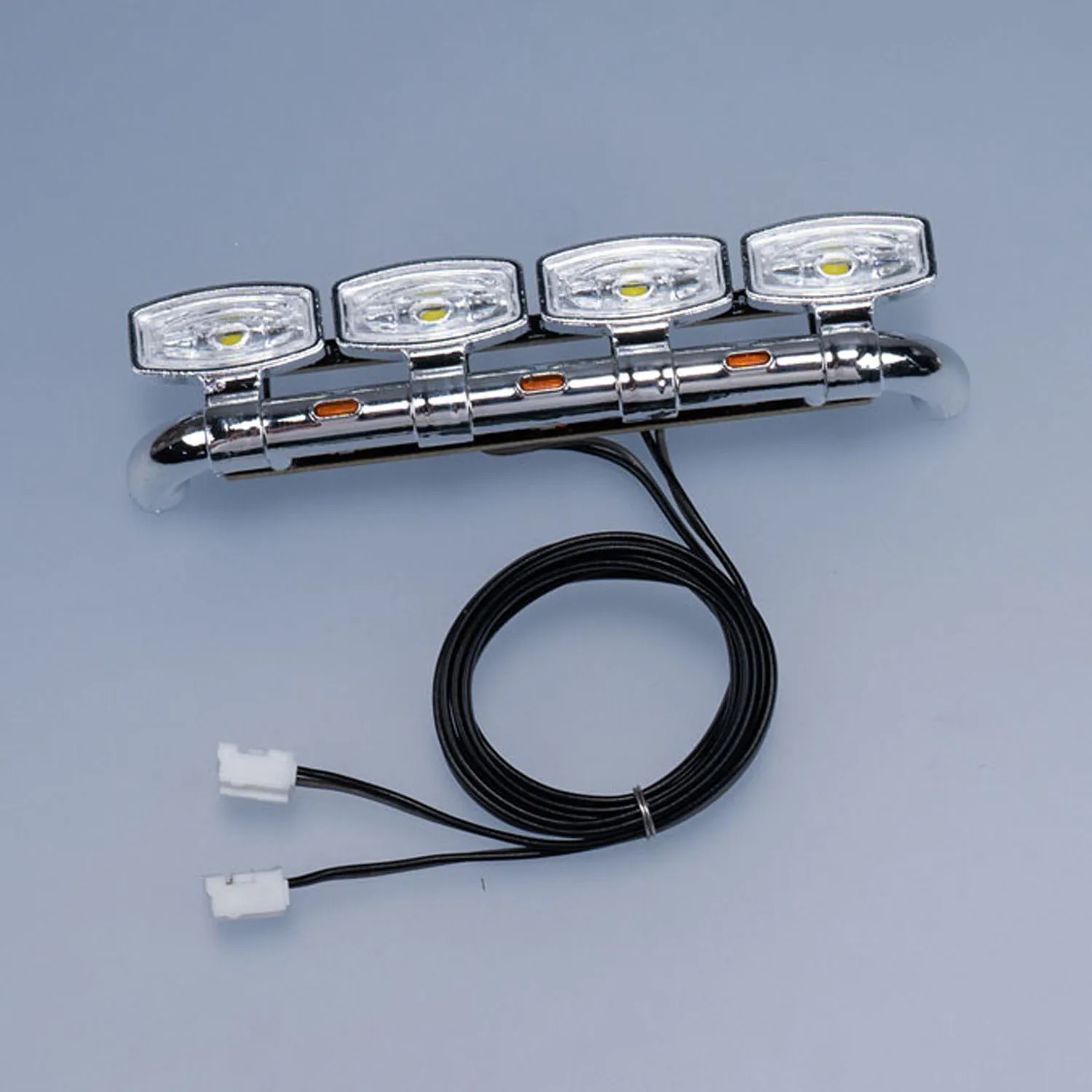 

1/14 Front Face Spotlight 5V Plastic Spare Part for Toys DIY 770S RC Tractor Truck Tamiyaya 56368 56371 RC Cars Model Decoration