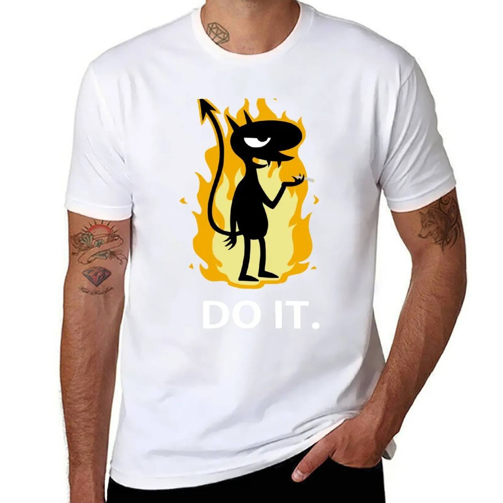 

Lucy - DO IT! T-Shirt cotton t shirts high quality cotton t shirts man 100% T-Shirt
