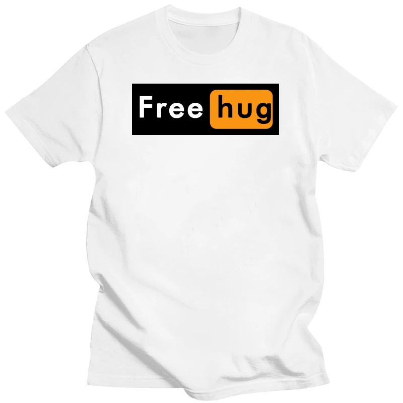 Funny Free Hug T Shirts Summer Style Graphic Cotton Streetwear Short Sleeve Birthday Gifts T-shirt Mens Clothing