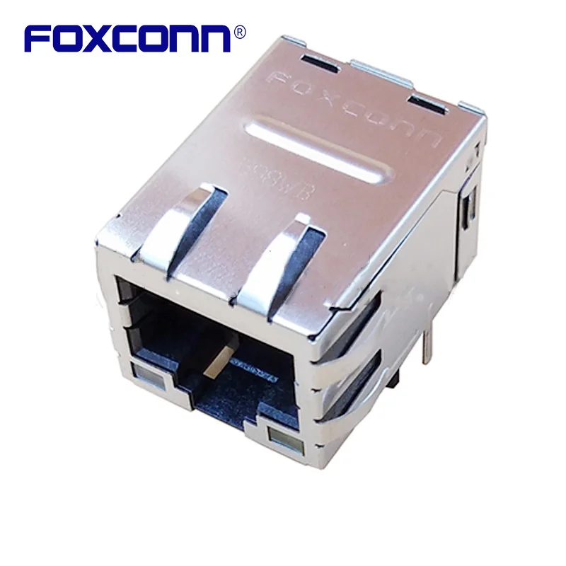 Foxconn JFM3801B-0LV3-4F RJ45With Lente En Lamp Ethernet Interface Matrices