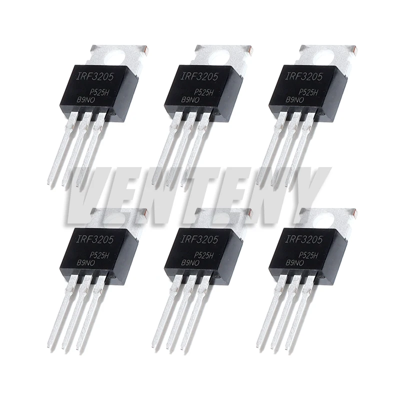 20pcs IRF3205 IRF3205PBF MOSFET MOSFT 55V 98A 8mOhm 97.3nC TO-220 IRF3205 new original