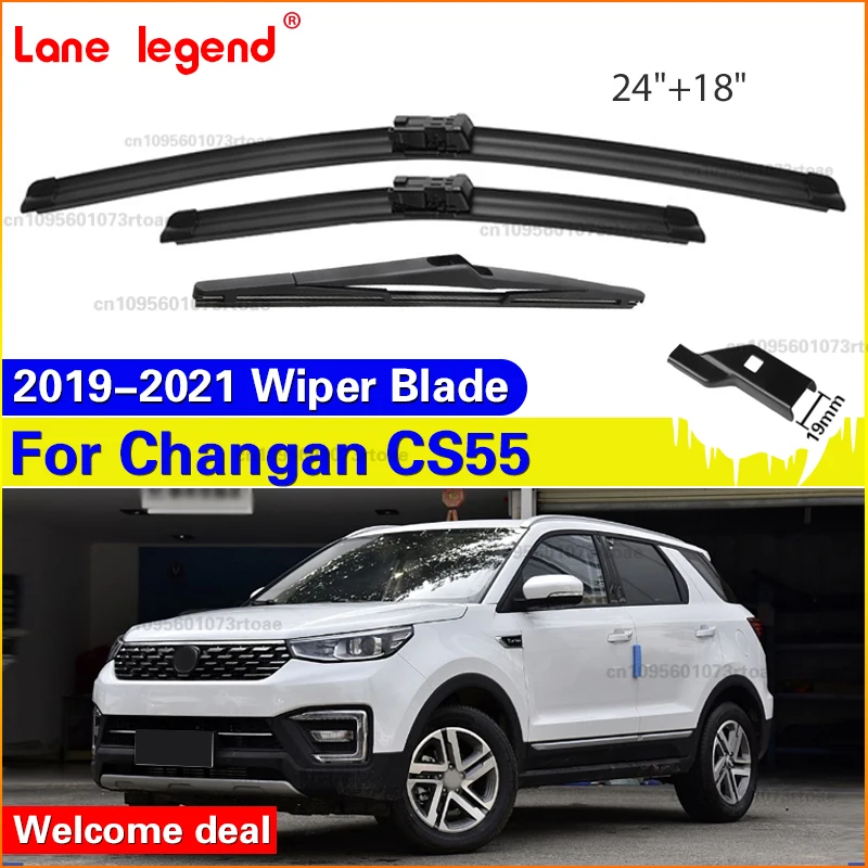 

Wiper Blades For Changan CS55 2019 2020 2021 Car Accessories Front Windscreen Wiper Blade Brushes Cutter Goods