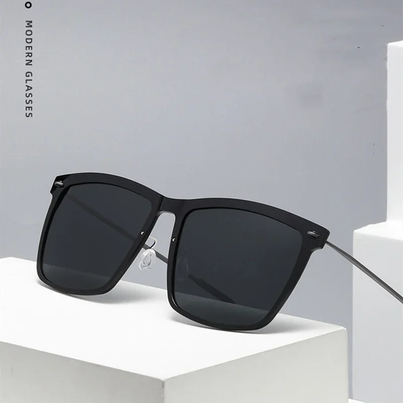 

2022 Denmark Designer Square Sunglasses For Women Lightweight Screwless HD Gafas Men Anti-Glare Polarized Glasses Original Box