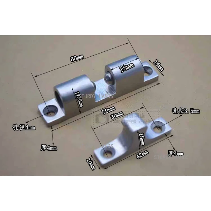 الدقة المصبوب الفولاذ المقاوم للصدأ حبة قفل خزانة باب بطاقة قوة بطاقة مشبك الأثاث ملحقات الأجهزة #1