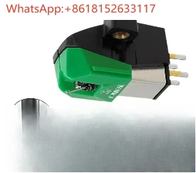 الأصلي AT-VM95E MM الديناميكي المغناطيسي بيضاوي الشكل الماس تلميح الأسود الغراء الصوتية رئيس VMN95E الصوتية رئيس