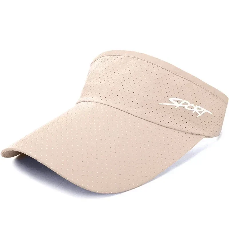 Summer Sun Hats UV Protection Top Empty Adjustable Visor Cap Sports Tennis Golf Running Sunscreen Baseball Cap image 2