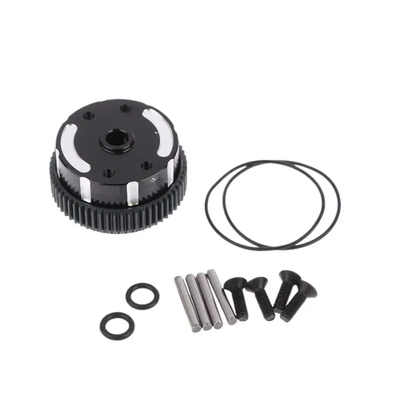 

1 комплект, алюминиевый герметичный корпус дифференциала, стальная шестерня для 1/10 Trustler Slash Stampede 2wd Te38ch Jam, горячие гонки