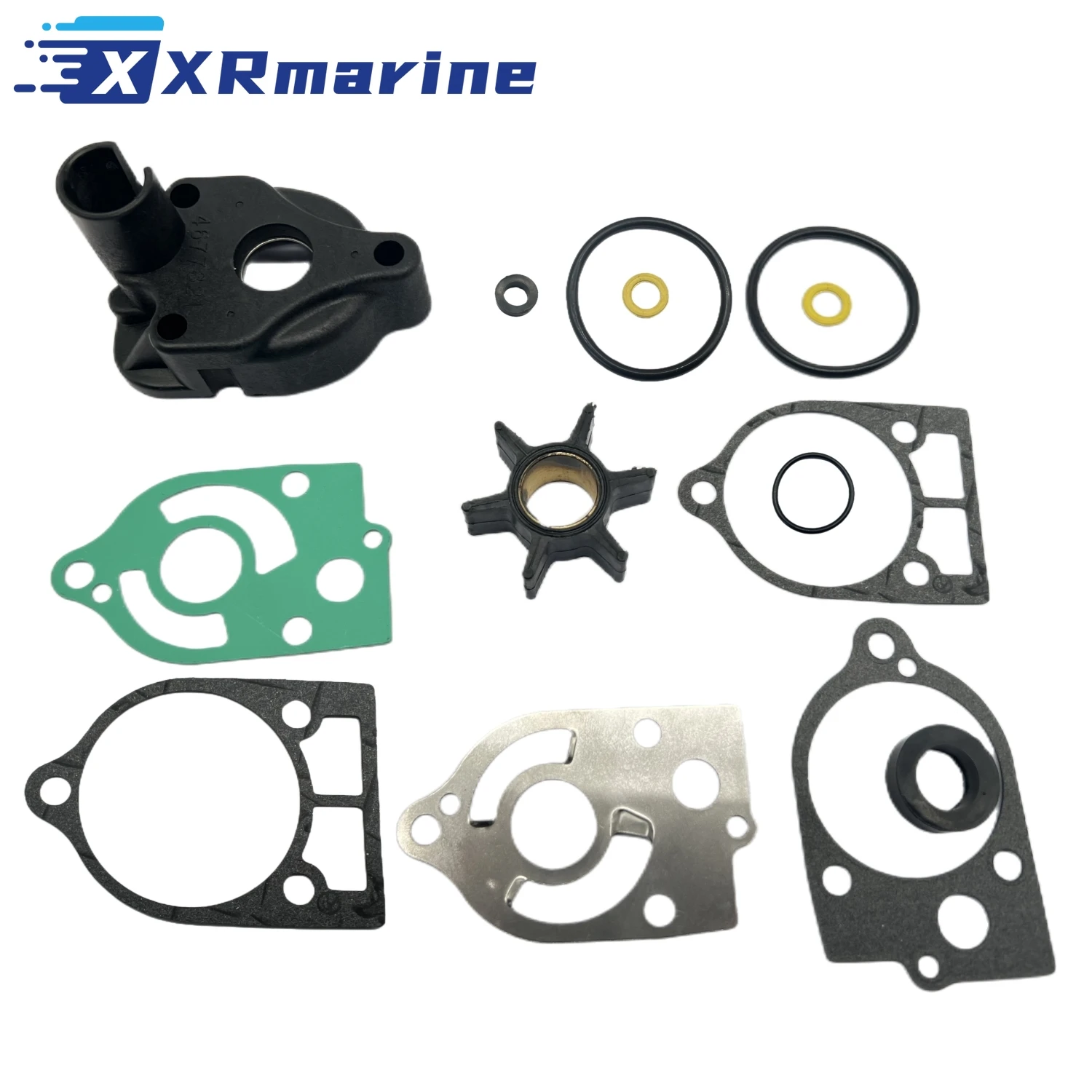 

Water Pump Repair Kit with Housing for Mercury Mariner 30-70 HP Jet Drive Outboard 60366Q1 60366A1 32767A1