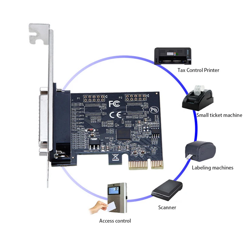PCIE إلى بطاقة المنفذ المتوازي محول بطاقة الناهض لعبة PCIE بطاقة توسيع محول بطاقة توسيع PCIE لمحول PCIe لسطح المكتب