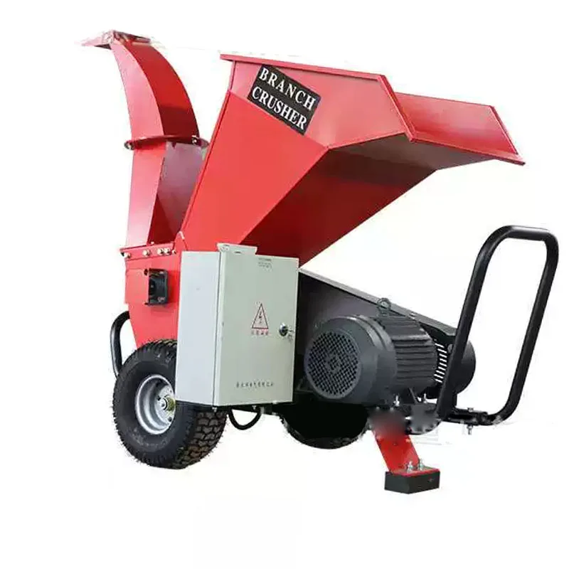 Portable Orchard Wood Chipper Diesel Electric Branch Crusher Apple Pear Grape Garden Tree Branch Shredder（customized）