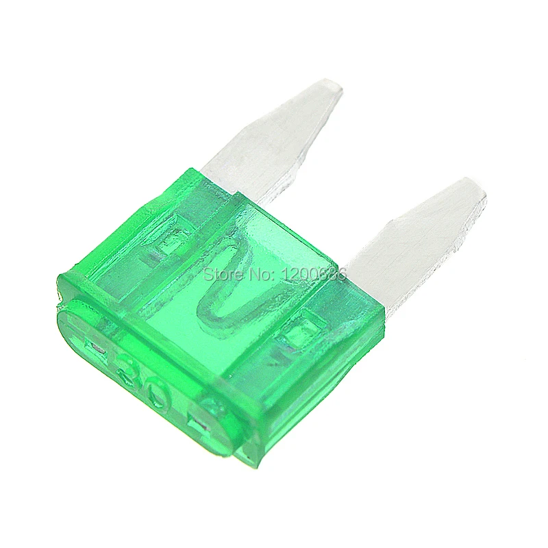 

Green Color For 30 Amperes 30 Amp Fast Acting Mini-Fuse