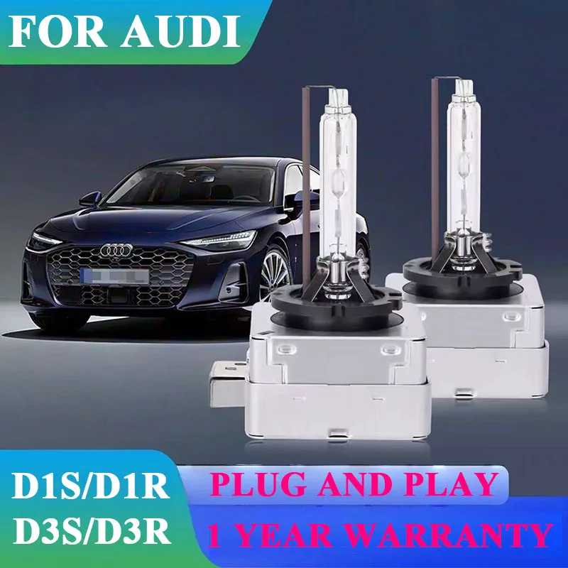 

2PCS SUKIOTO Original D1S D3S Xenon HID Headlight Bulb 12V 35W High Low Beam Car Bulb Replace For AUDI A3 A4 A5 A6 A7 Q3 Q5 Q7