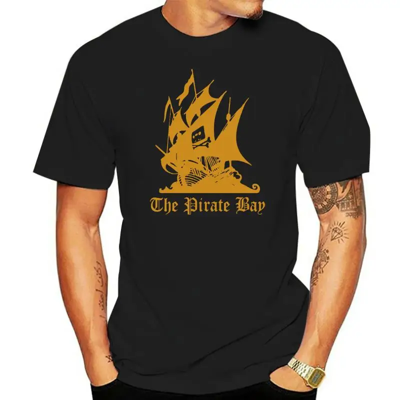 Men Short sleeve tshirt The Pirate Bay Shirt - Gift Idea For Fans of ThePirateBay cool Women t-shirt