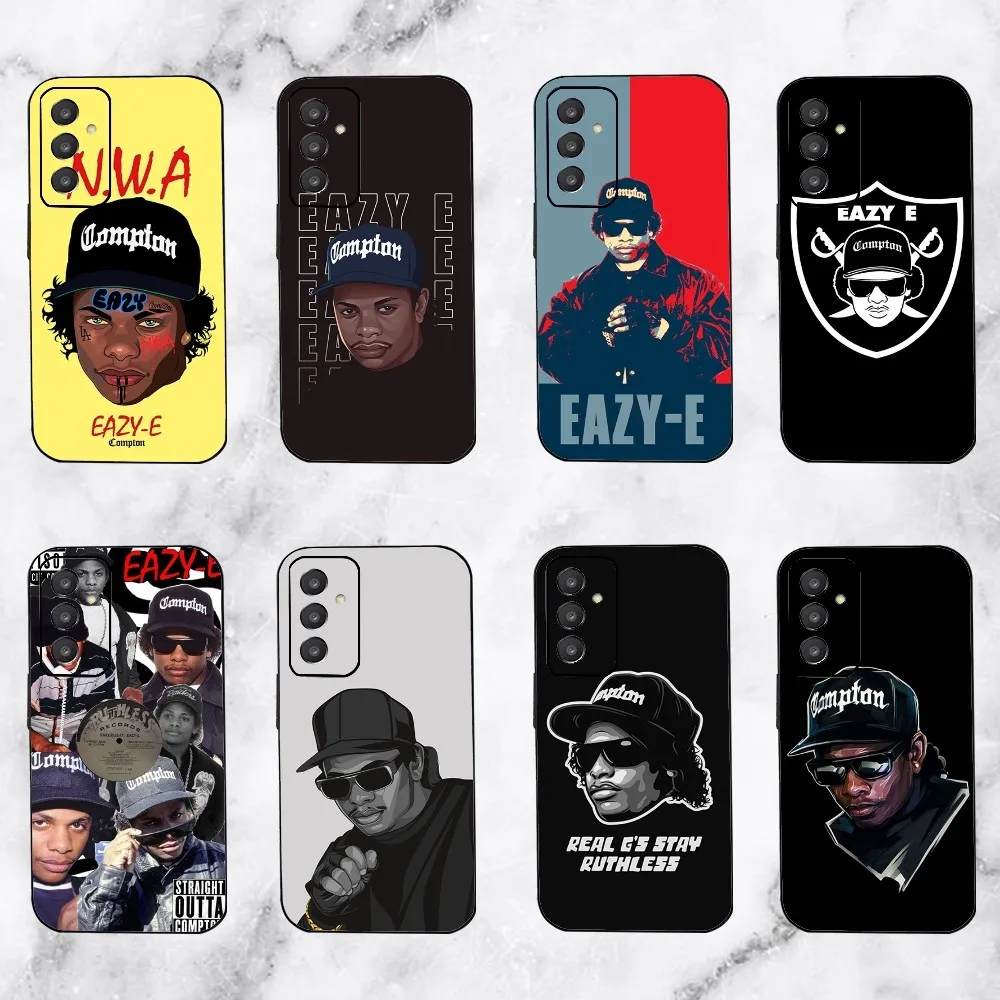 E-Eazy E Rapper  Phone Case For Samsung Galaxy A52 A12 A51 S21 Edge S22ULTRA S23 S20LITE Plus ultra Black Cover