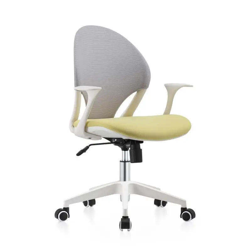 Ergonomic Mesh Office Chair With 360-Degree Rotation Smooth-Rolling Casters Adjustable Seat For Conference Workspace Furniture