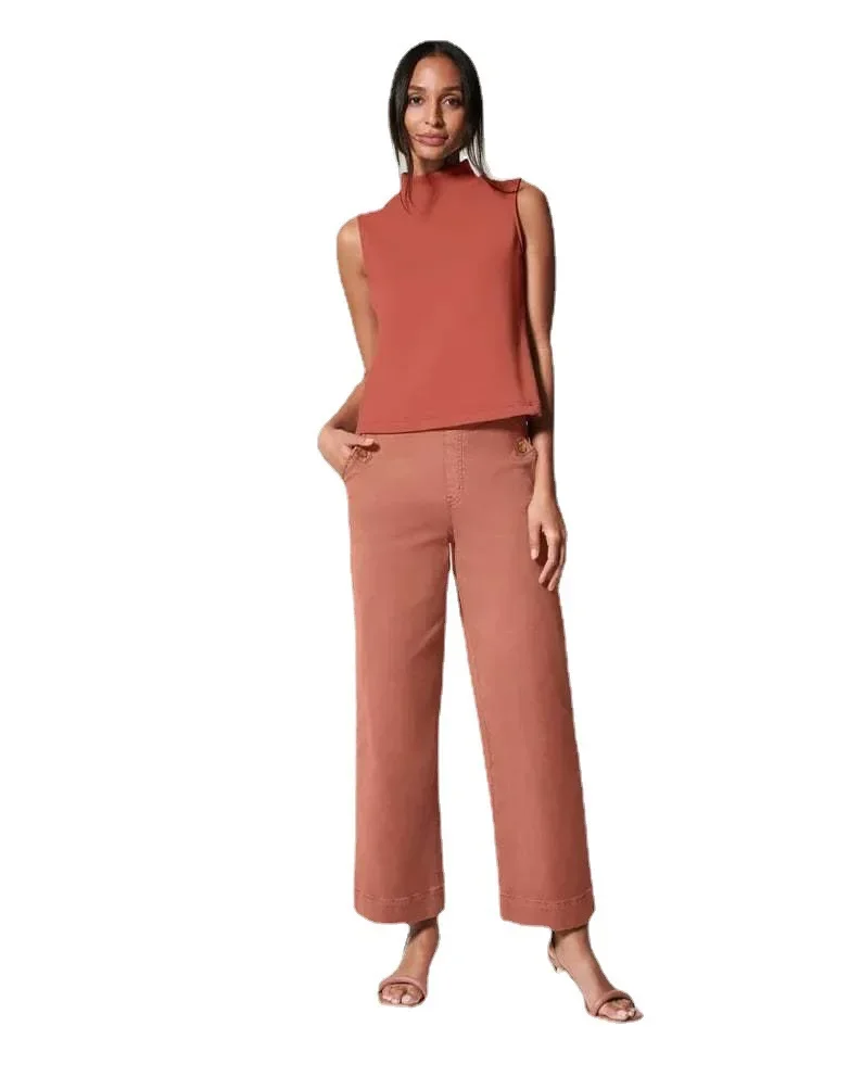 

Straight High-waisted Casual Women's Pants 2025 Versatile and Thin Loose Temperament Women's Pants Spring and Summer New Models