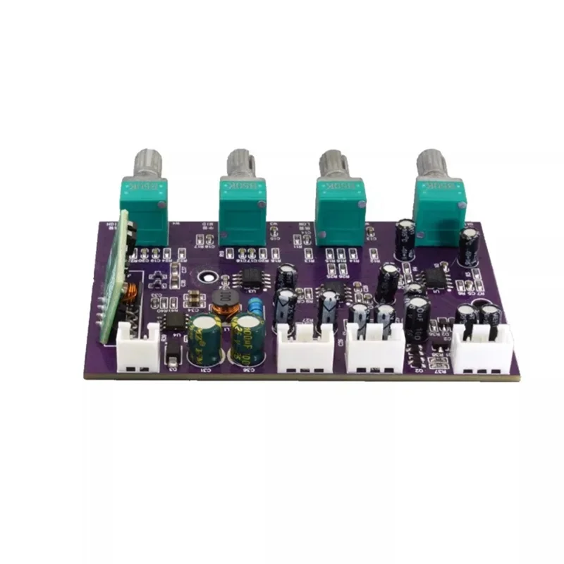 

A29F-DC 9-29V Audio Mixer Preamp Board Gain Front-End Tuning Amplification Board TINE553 Amplifier Board