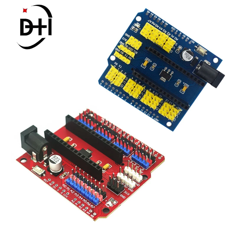 Imagem -05 - Placa de Expansão Multiuso para Arduino Adaptador Nano V3.0 Protótipo Shield Uno 30 Pcs