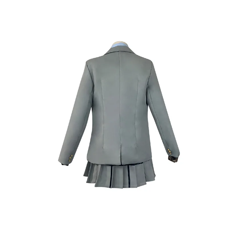 أنيمي كذبتك في أبريل تأثيري النساء الرجال زي ميازونو كاوري أريما كوسي زي مدرسي بدلة يومية تنورة بدلة الهالوين