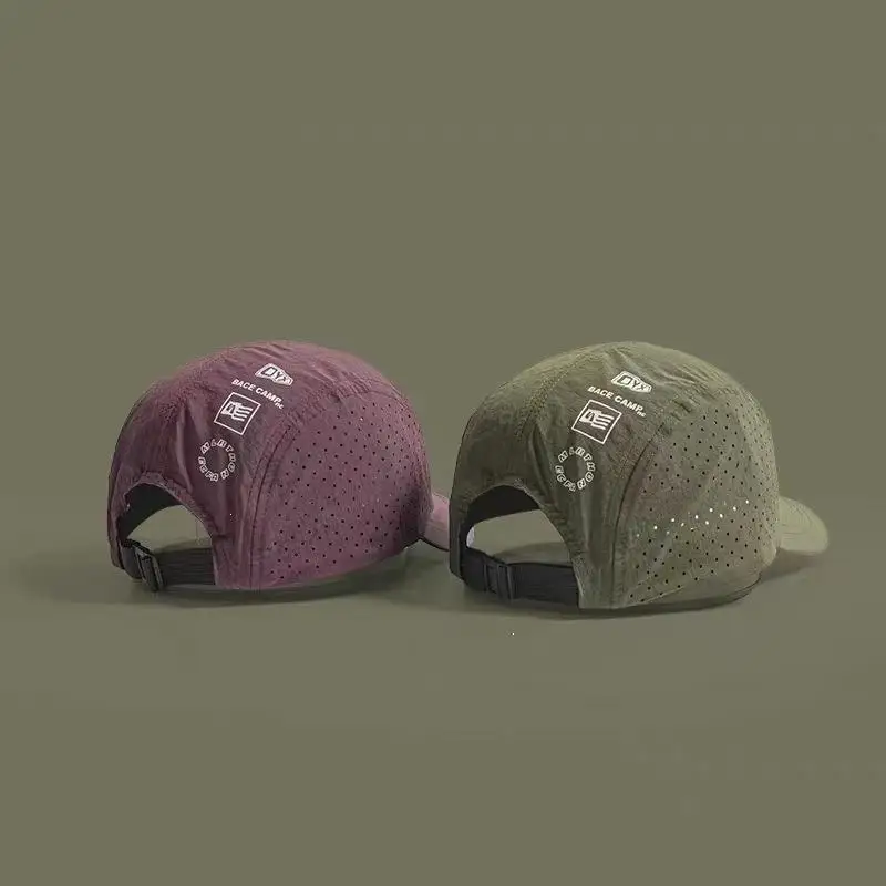 Schnelltrocknende Mesh-Baseballkappe - Atmungsaktiv, leicht, UV-Schutz, Sonnenschutz, für Männer, Frauen, Paare, Outdoor-Wanderungen – Detail 2