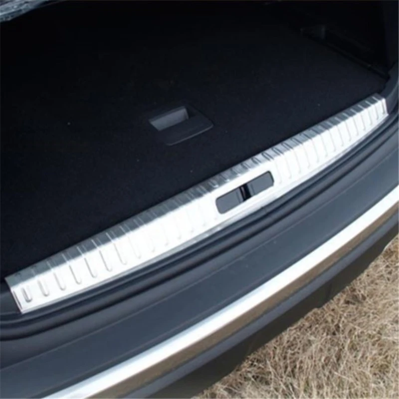 

WELKINRY For Peugeot 3008 P84 2nd Gen 2017-2024 Car Tail Rear Box Gate Door Back Trunk Boot Doorsill Threshold Scuff Pedal Trim