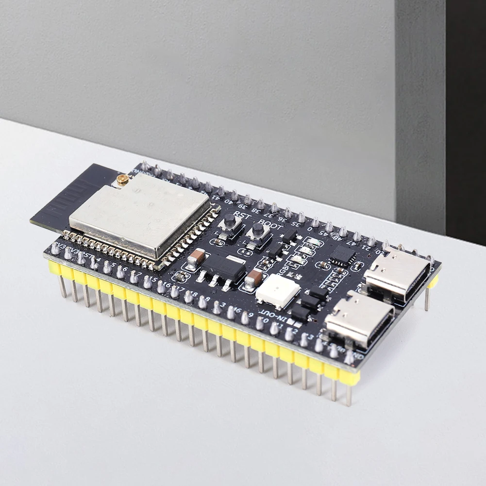 N8R2/N16R8 ESP32-S3 Papan Pengembangan Tipe C Ganda WiFi 2.4G Papan Inti Modul Wifi UNTUK Arduino