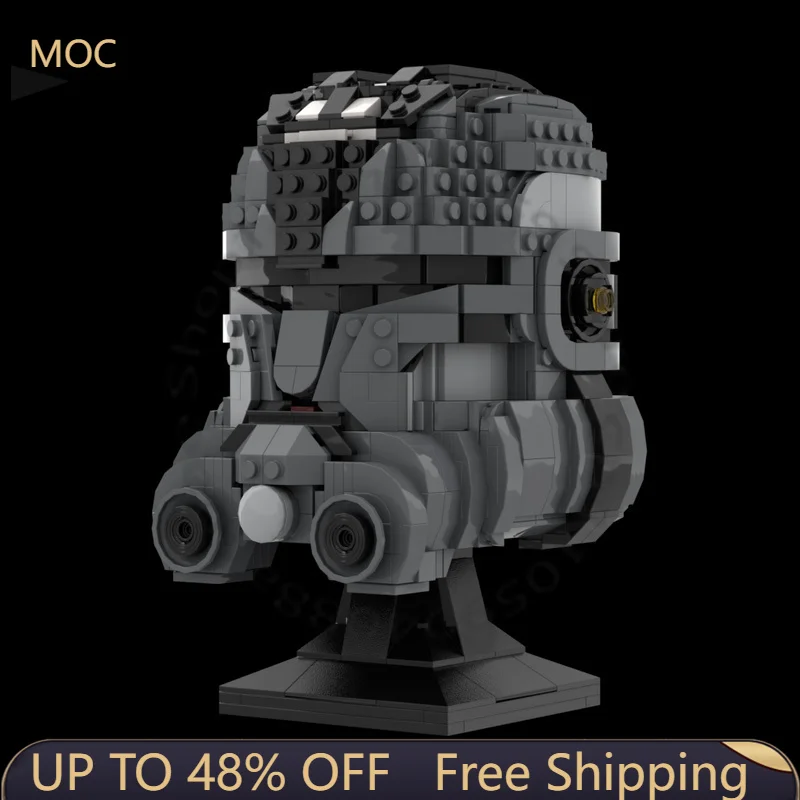 

Набор для сборки шлема рыцаря (1001 деталь), модульный конструктор MOC, креативный дизайн, развивающая игрушка для самостоятельной сборки, подарок на праздник