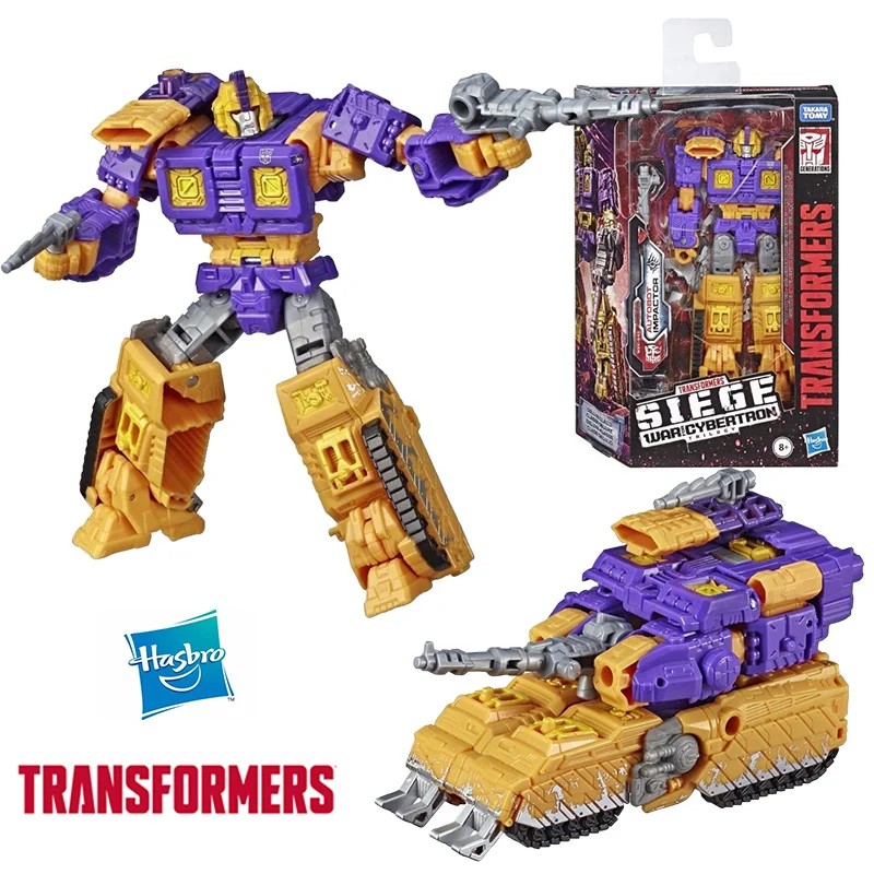 Hasbro Transformers Siege WFC-S42 Autobot Impactor 13Cm Anime Original Action Figure Model Kit Toy Birthday Gift Collection