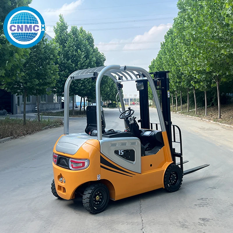 CPD-15C Electric forklift 1.5 Ton Rated capacity Mini Electric forklift Pallet Forklift Factory Workshop Freight Unloading