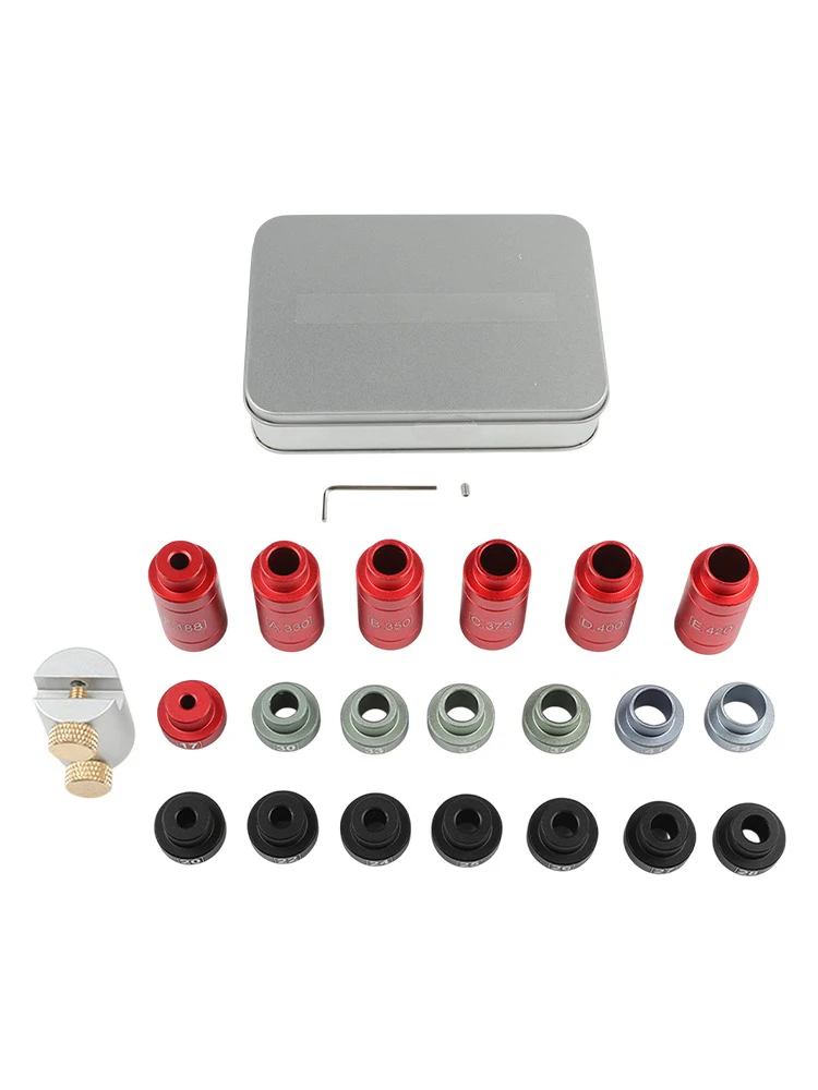 Per la precisione di ricarica Inserti in alluminio anodizzato Valvola Costruzione in alluminio 6061 compatibile con vari pinze