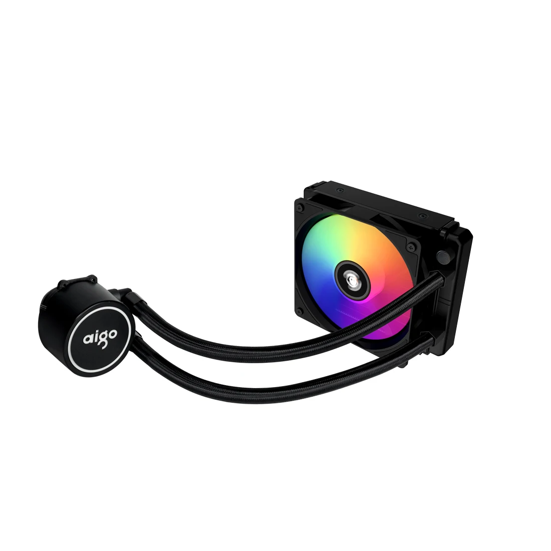 AliExpress Bộ sưu tập AIGO acse nước làm mát CPU Cooler 120 240 mm RGB Fan tản nhiệt chất lỏng tích hợp tản nhiệt LGA 2066/2011