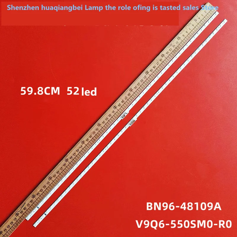 LED-Hintergrund beleuchtung für qa55q60rg 19y_q60_stc550az8_3030f BN96-48109A Licht leiste 100% neu