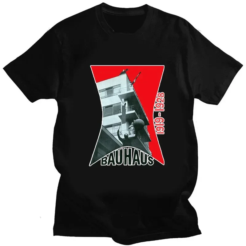 Männer T-Shirt Bauhaus Post Punk Goth Rock Rundhals ausschnitt Grafik druck T-Shirt Mode lässig Kurzarm plus Größe T-Shirt Frauen